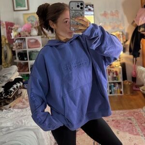 Hudson Jeans Blue Hoodie